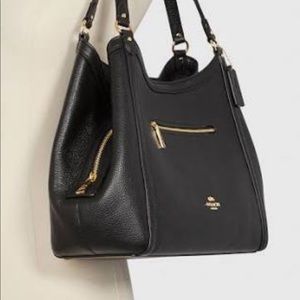 Black Coach Shoulder Bag